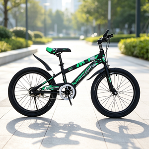 Children's Steel Mountain <strong>Bike</strong> <strong>20-inch</strong> Lightweight <strong>Boys'</strong> &amp; Girls' Bicycle with 6-Speed Gears for 3-12 Years Includes Accessories - Product Image 2
