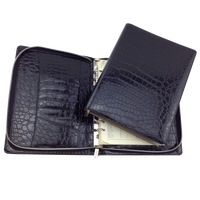 Carpeta Portadocumentos FOCUS Travel con Correa, 5 Ranuras para Tarjetas, Cubierta para Carpeta de Anillas con 6 Anillos