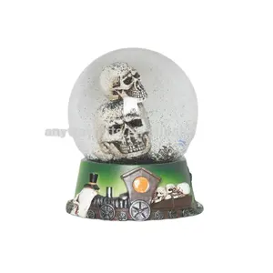 Custom Halloween Snow Globe Gift Resin Holiday Decoration & Gift Indoor Decoration Photo Shown Handicraft AY166028 T/T,L/C