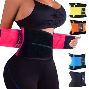 2022 Ready To Ship Waist Trainers Customized Women Corset Sunny Sweat Wrap Waste Trainer Belt Supplier For Lower Belly Fat