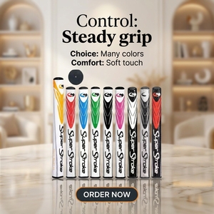 Hafif Golf Putter <span class=keywords><strong>Grip</strong></span> İnce Kaymaz Su Geçirmez Yumuşak Dokunuşlu Sopa Sapı Çoklu Renkler Erkek Kadın - Product Image 1