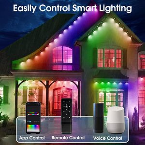 12V/24V 30MM Outdoor Christmas <b>Light</b> RGBW UCS2904 LED Waterproof Home Exterior <b>Holiday</b> Permanent <b>Lights</b> - Product Image 3