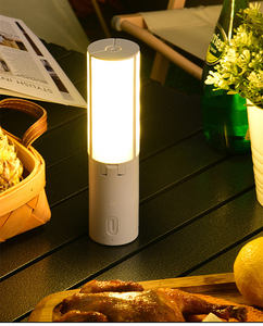 Lámpara de Emergencia Plegable Portátil Recargable de Alta Capacidad para Acampar al Aire Libre, Linterna Colgante para Tienda de Campaña - Product Image 3