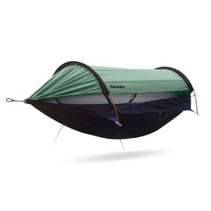 <span class=keywords><strong>Hamac</strong></span> de <span class=keywords><strong>camping</strong></span> anti-chute en aluminium/nylon de 270 cm pour l'extérieur, avec moustiquaire, idéal pour une ou deux personnes, adapté aux enfants - Product Image 5