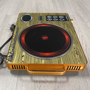 <span class=keywords><strong>Estufa</strong></span> halógena de cristal dorado con logotipo personalizado OEM y ODM barata al por mayor con sincronización de una placa para Cocina eléctrica comercial - Product Image 2