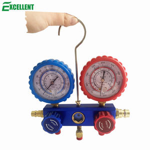 ए/सी मरम्मत के लिए मैनिफोल्ड गेज R134a रेफ्रिजरेंट प्रेशर गेज का उपयोग - Product Image 2