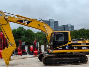 Excavadora de cadenas CAT 325BL usada de 25 toneladas, de bajo mantenimiento, excavadora hidráulica original para infraestructura y desarrollo de terrenos - Product Image 6