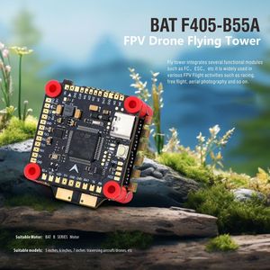 ควอดคอปเตอร์สำหรับแข่งพร้อมตัวควบคุมความเร็วอิเล็กทรอนิกส์ 4 in 1 ESC สำหรับอุปกรณ์เสริม Fpv F405 B55A B90A S55A การถ่ายภาพทางอากาศ - Product Image 4