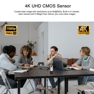 USB веб-камера 4k видео конференц-зал веб-камера все в одном веб-камера конференция с динамиком и микрофоном - Product Image 4