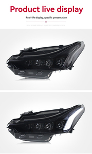 Lampe avant modifiée pour <span class=keywords><strong>Cadillac</strong></span> CT5 Mise à niveau de l'assemblage des phares LED Daytime Running Light Lens - Product Image 4