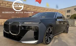 F02 a G70 pára-choques Do Carro Para BMW 7 série F01 F02 Atualização 2024 G70 Bodykit pára-lamas capô Faróis