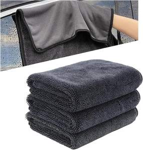 Serviette de voiture à vie grande serviette en microfibre multifonctionnelle choix populaire sac de serviette de voiture en microfibre pour voitures - Product Image 2