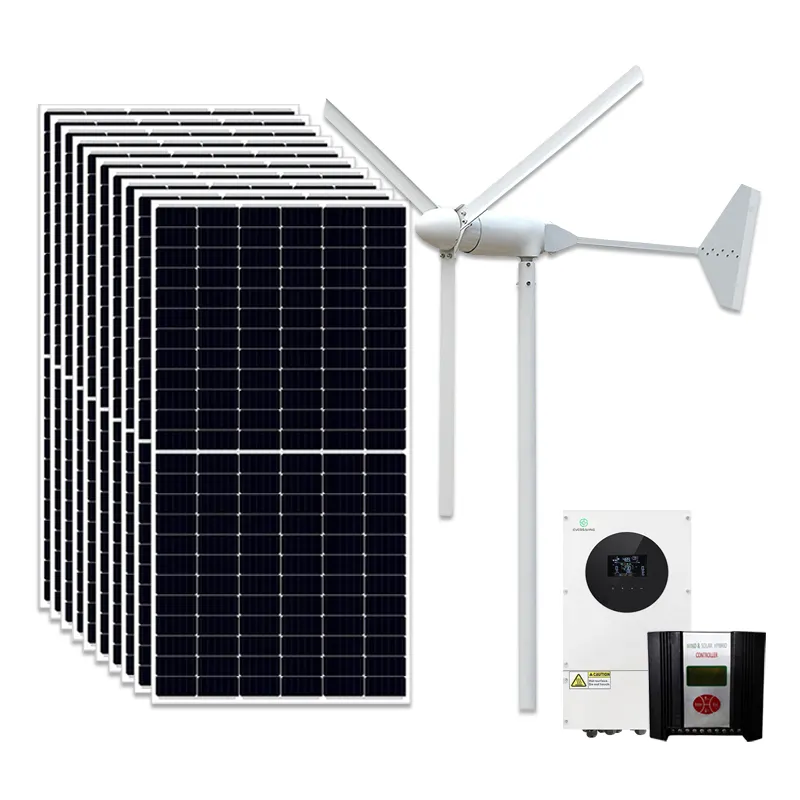 Solar energy system growatt wind power battery solar energy light outdoor