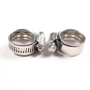 Stainless Steel U Bolt Exhaust Laboratory Clamps Spring Steel Cable Clip German Type Hose Clamp