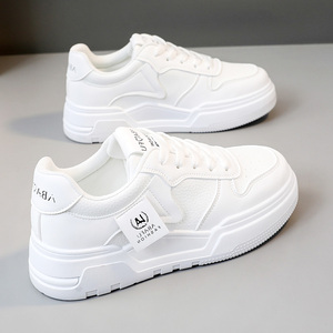 Chaussures plates pour femmes 2026, respirantes, à lacets, en PU, style sport décontracté, antidérapantes, tendance intemporelle, pour étudiantes - Product Image 6