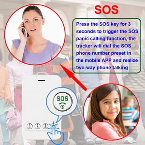 Hot 4G GPS Sinh Viên Công Nhân ID Thẻ Tracker Gọi Ba Số Khác Nhau Cho Thông Minh Nhân Viên Quản Lý Nhân Viên GPS Theo Dõi Thiết Bị - Product Image 4