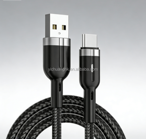 Cable de Datos Micro USB de Carga Rápida 3A con Apagado Automático Inteligente, Indicador Luminoso, Conductor de Cobre Puro, PVC, 1.2m - Product Image 4
