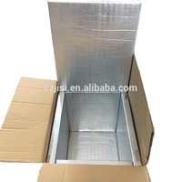 Boîtes d'isolation thermique en PU pour panneau VIP 42l, mousse PU + panneau d'isolation sous vide, vente en gros, livraison gratuite