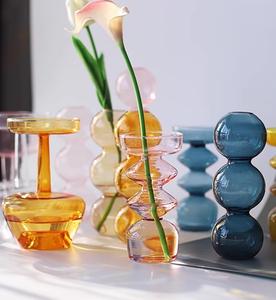 Creativo piccolo <span class=keywords><strong>vaso</strong></span> idroponico a forma <span class=keywords><strong>di</strong></span> bolla chiaro Abmer <span class=keywords><strong>rosa</strong></span> blu <span class=keywords><strong>pianta</strong></span> fiore <span class=keywords><strong>vaso</strong></span> <span class=keywords><strong>di</strong></span> vetro per ufficio Hotel decorazione per la casa - Product Image 2