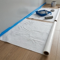 Film de protection auto-adhésif haute adhérence pour sols, absorbant les liquides, anti-rayures, feutre de peintre pour la décoration de marbre, carrelage et bois dur