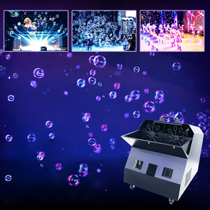 Máquina de burbujas antiniebla LED de 2000W, Control remoto DMX, máquina de humo de burbujas de doble rueda para boda, discoteca, fiesta, efecto de iluminación de escenario - Product Image 2
