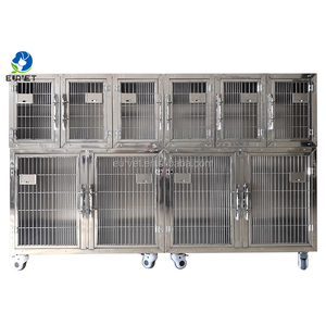 EUR VET Wholesale Pet Breeding Cage with Wheels Veterinary Equipment Heavy Duty Multi-Layer <strong>Dog</strong> Kennel <strong>Crate</strong> for Indoor Use - Product Image 2