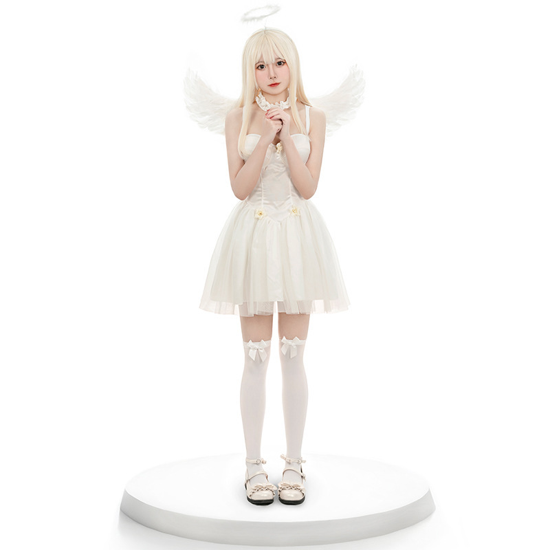 トリートユアセルフ angel wings mini dress(white) トリートユアセルフ angel wings mini dress(white) angel wings mini