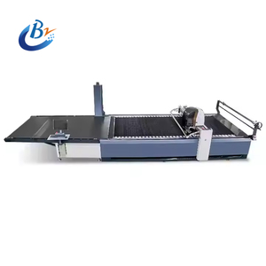 Máy cắt vải công nghiệp nhiều <span class=keywords><strong>l</strong></span>ớp Máy cắt vải da CNC của thiết bị máy cắt dao dao - Product Image 6