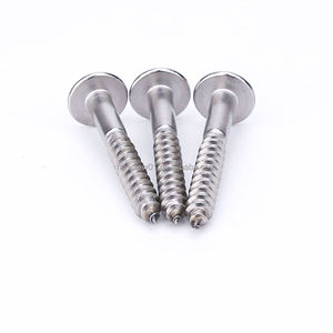<span class=keywords><strong>Tornillos</strong></span> autorroscantes <span class=keywords><strong>de</strong></span> fábrica personalizados <span class=keywords><strong>de</strong></span> acero inoxidable 304/316 M6x50 con cabeza <span class=keywords><strong>de</strong></span> oblea hexagonal para tableros, <span class=keywords><strong>tornillos</strong></span> para madera A2-70 - Product Image 3