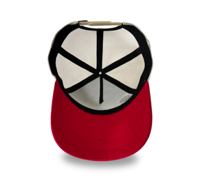 Aangepaste Twee Tone Trucker Hoed Geweven Patch Logo Aangepaste Tag Hoge Kwaliteit Unisex Snapback Mesh Cap Aangepaste Kleuren - Product Image 5