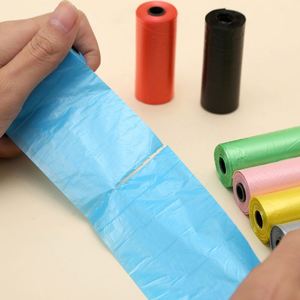 Sacs à déjections canines anti-fuites de couleur unie en gros - Product Image 3