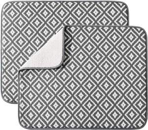 Geschirr trocknungs matte für die Küche, Ultra Absorbent Micro fiber Dishes Drainer Mats - Product Image 1