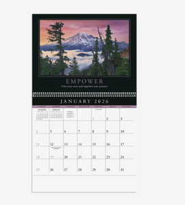 Calendriers de <span class=keywords><strong>motivation</strong></span> personnalisés avec logo, offerts en promotion, 2026, planificateur de bureau spirale 12 mois, cadeau quotidien - Product Image 3