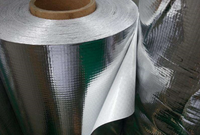 Ruban adhésif en aluminium simple face, résistant au feu, à forte adhérence, pour la fermeture de cartons, haute température, imperméable