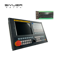Controlador CNC Siyuer 998Ta de alta precisión, Mini torno de Metal de 2 ejes, Centro de torneado, Panel de Control de máquina, de Motor Kit, reemplazo Newker