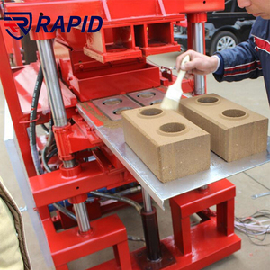 Machine à fabriquer des briques en argile RPT2-10, mini-machine à briques en terre, machine à blocs à vendre - Product Image 1