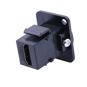 Adaptador HDMI Benfei para montaje en panel, conector tipo D con fijación por tornillo para instalación en pared - Product Image 1