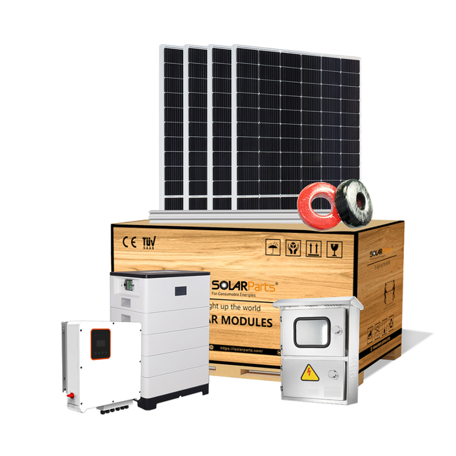 Complete Hybrid Solar Energy System 5Kw 8Kw 10Kw Off Grid Solar Panel Power System for Home