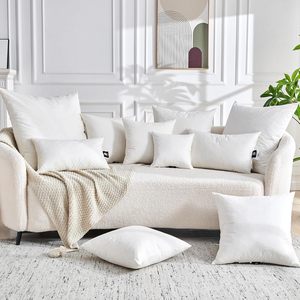 Luxury Feather Down <strong>Throw</strong> Pillow Inserts 26x26 Set of 2, Soft <strong>Cushion</strong> for Sofa Bed with Cotton Cover - Product Image 4