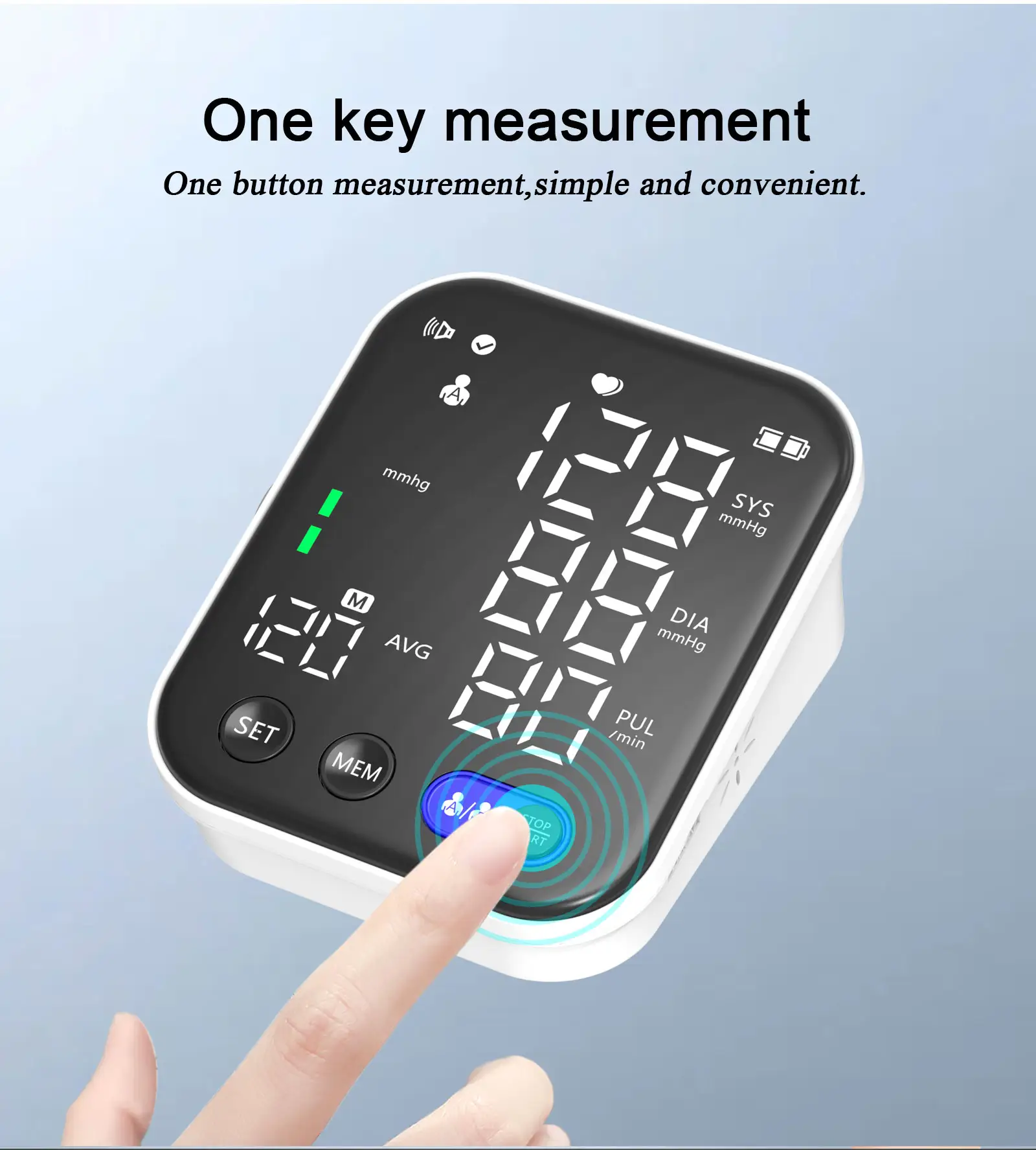 CE-geprüfte Gesundheits produkte OEM Digital Bp Monitor BP Machine Medical Arm Digitales Blutdruck messgerät