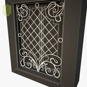 Reja <span class=keywords><strong>de</strong></span> Seguridad Moderna <span class=keywords><strong>para</strong></span> <span class=keywords><strong>Ventanas</strong></span> Antirrobo <span class=keywords><strong>de</strong></span> Hierro Forjado con Malla <span class=keywords><strong>de</strong></span> Acero Inoxidable, Diseño <span class=keywords><strong>de</strong></span> Apertura Horizontal <span class=keywords><strong>para</strong></span> <span class=keywords><strong>Ventanas</strong></span> <span class=keywords><strong>de</strong></span> Apartamentos - Product Image 4