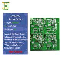 Fabricant OEM de circuits imprimés Jiehao, modèle B038, assemblage de circuits imprimés DIP/SMT, épaisseur de cuivre 0,5-2 oz, 1 Go de RAM, appareils électroniques