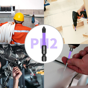 Guest Quality Phillips <b>Screwdriver</b> Bit 50Mm D1 50L Magnetic Steel Industrial Grade - Product Image 3