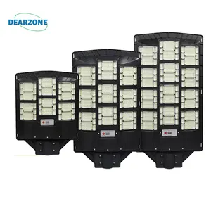 Dearzone Farola พลังงานแสงอาทิตย์เชิงพาณิชย์กันน้ํา 1500W 2000W ระบบราคา Lampadaire Solaire โคมไฟ LED กลางแจ้ง