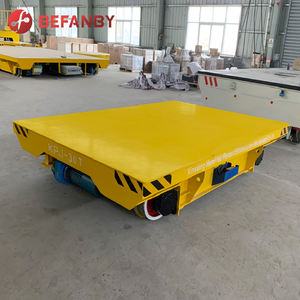 עגלת הובלה על מסילה שטוחה, חשמלית, נגד פיצוץ, בעלת כושר נשיאה של 60 טון, עם תוף כבלים מפלדה, על גלגלים. - Product Image 4