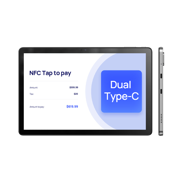10 Inch Android Tablet Softpos Restaurant Tablet Ordering Menu Tablet Nfc Donation Kiosk Digital Signage Hmi Touch Screen Panel