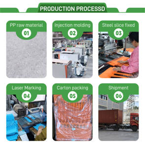 Precinto de Seguridad de Plástico de 400 mm, Precinto de Plástico Ajustable con Logotipo Personalizado - Product Image 6