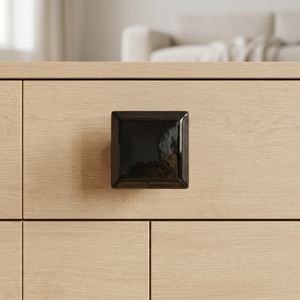 Perillas de Hierro Fundido Cuadradas de Fácil Instalación, Herrajes para Cajones, Diseños Personalizables, Perillas Hechas a Mano para Uso en Hogares Modernos - Product Image 1