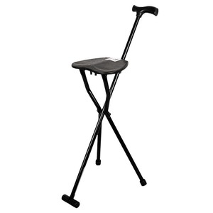 Tabouret de marche en alliage d'aluminium, pliable, réglable en hauteur, léger, durable, confortable, pour personnes âgées, assistance à la mobilité, randonnée - Product Image 5