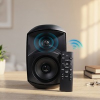 Système audio mural 2.0 canaux 20W-80W de 4/5/8 pouces avec télécommande pour usage commercial, home cinéma, fêtes et bureaux